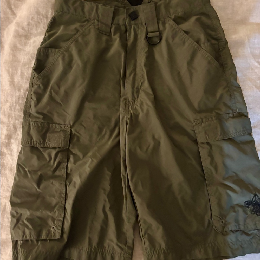 BSA Men's Olive Cargo Shorts